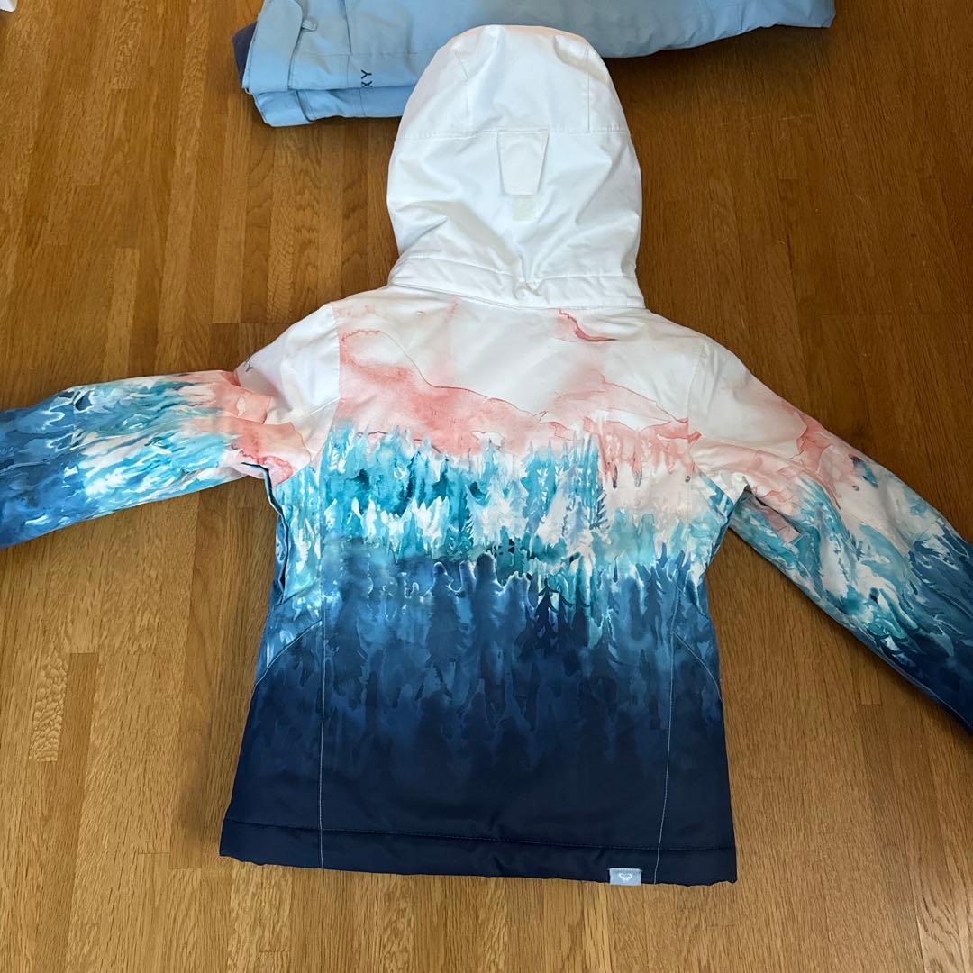 130 スキーウェア　上下セット　スノーウェア　ロキシー　ROXY キッズ