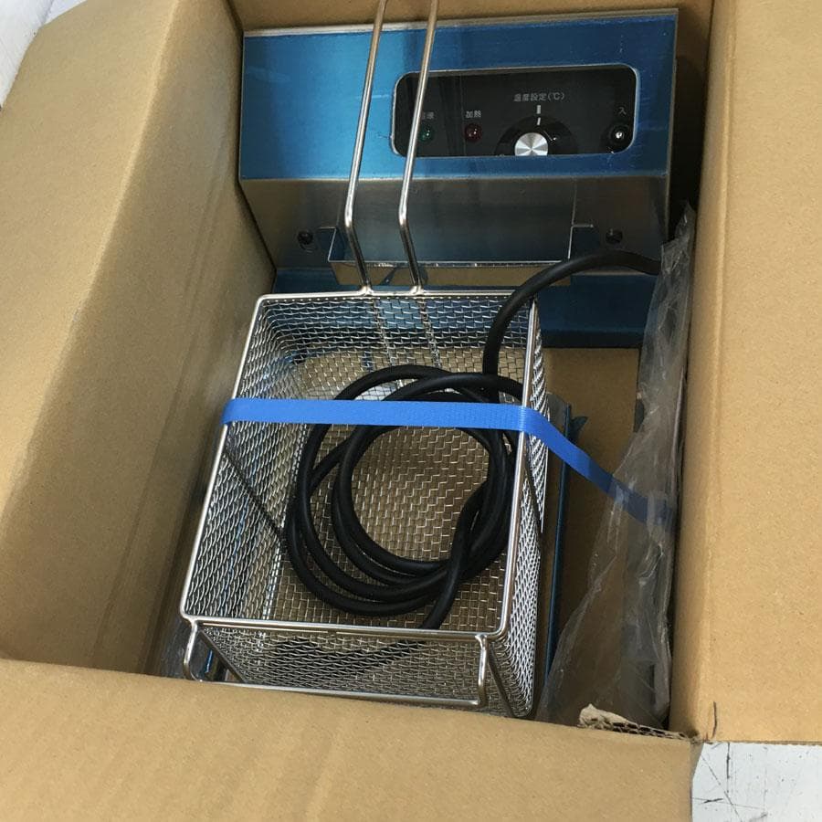 TCFL-8B タニコー 電気フライヤー ミニ卓上タイプ