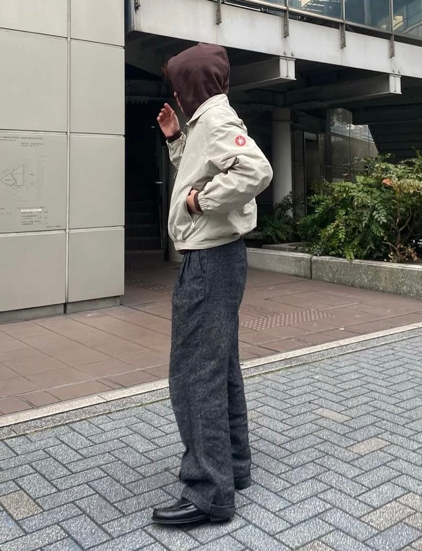 y*o様 C.E 23AW STAND COLLAR NYLON ZIP JAC