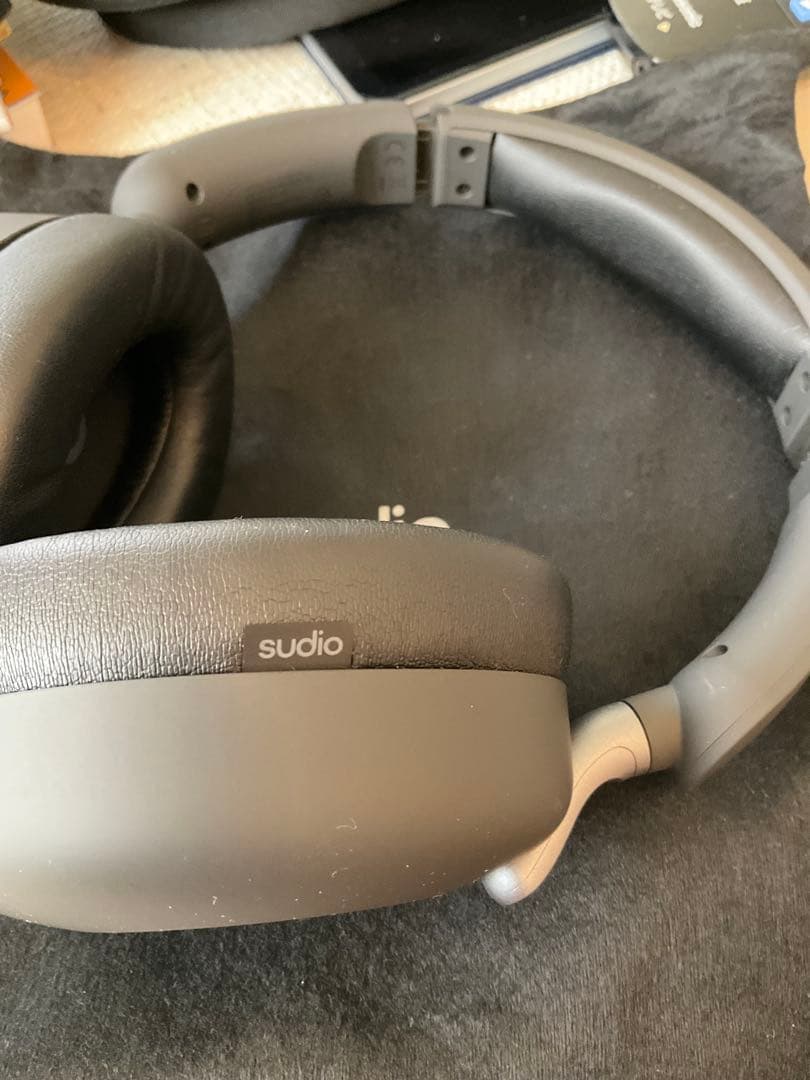 SUDIO K2 Pro (ブラック) ヘッドホン ANC ノイズキャンセリング