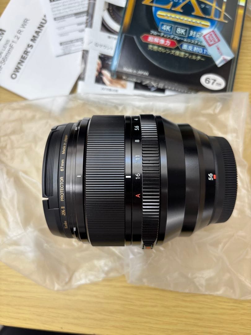 【美品】FUJIFILM Fujinon XF 56mm F1.2 R WR