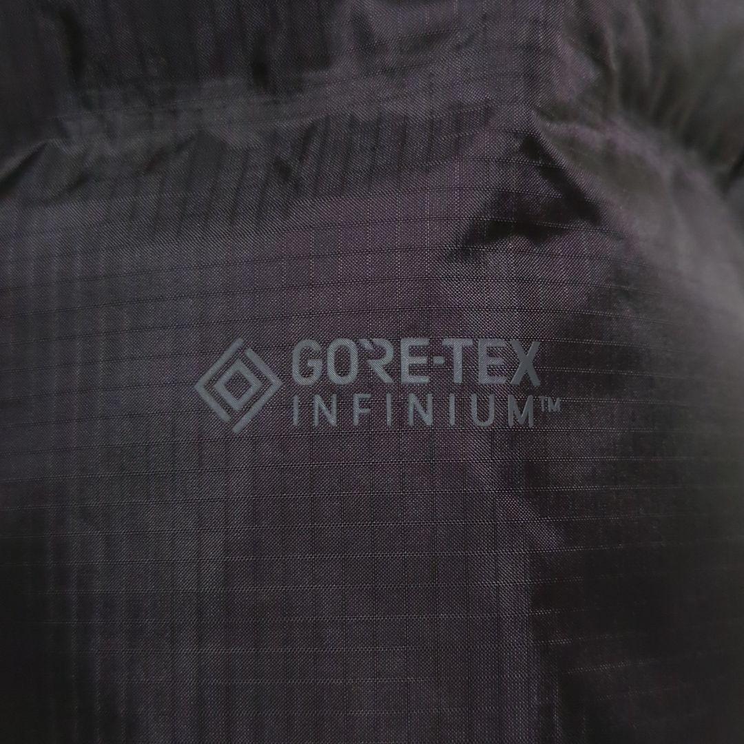 THE NORTH FACE♦GTX ヌプシ ダウンジャケット ロゴ 黒 M