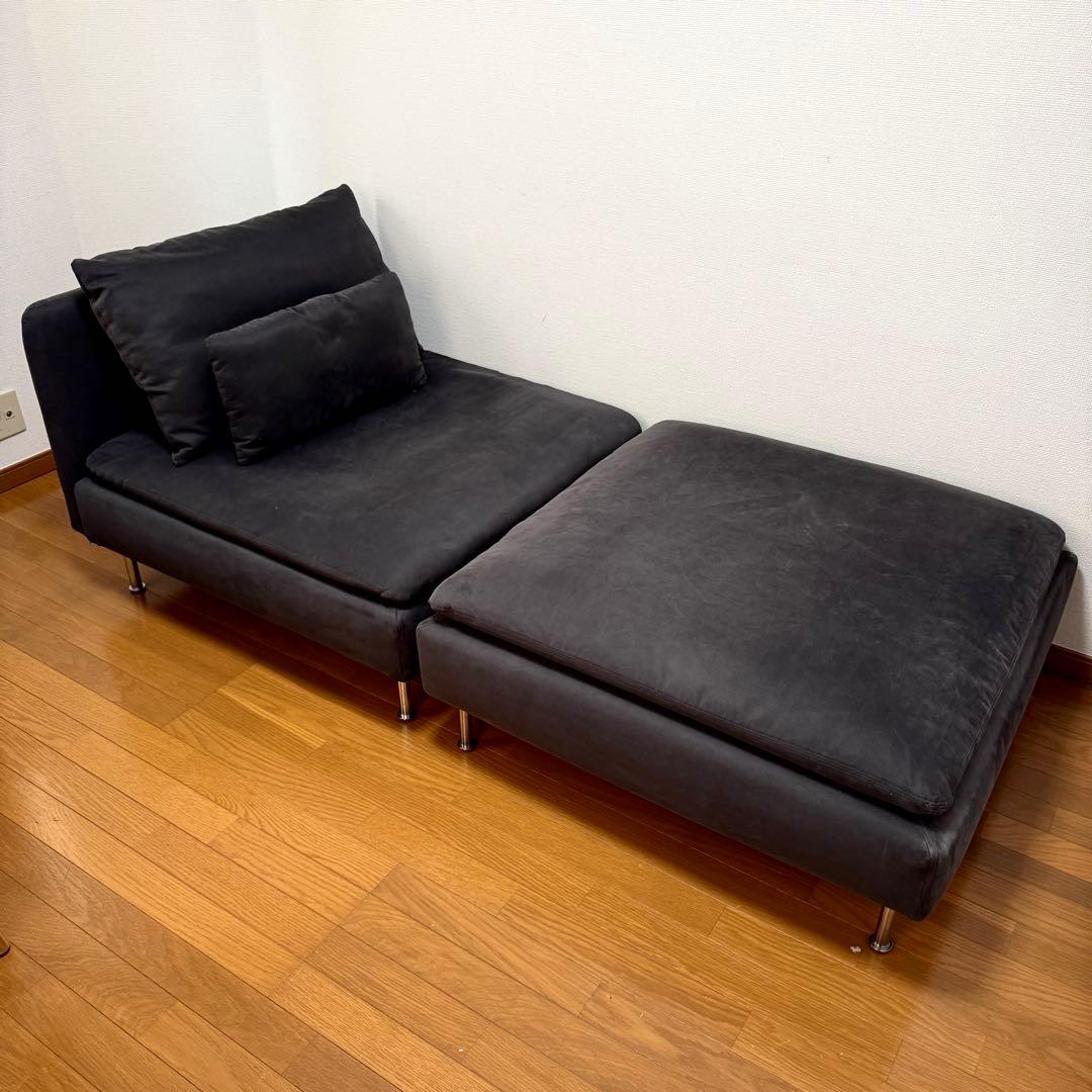 【廃盤カラー/無料配送有り】 IKEA イケア ソーデルハムン 1人掛け グレー