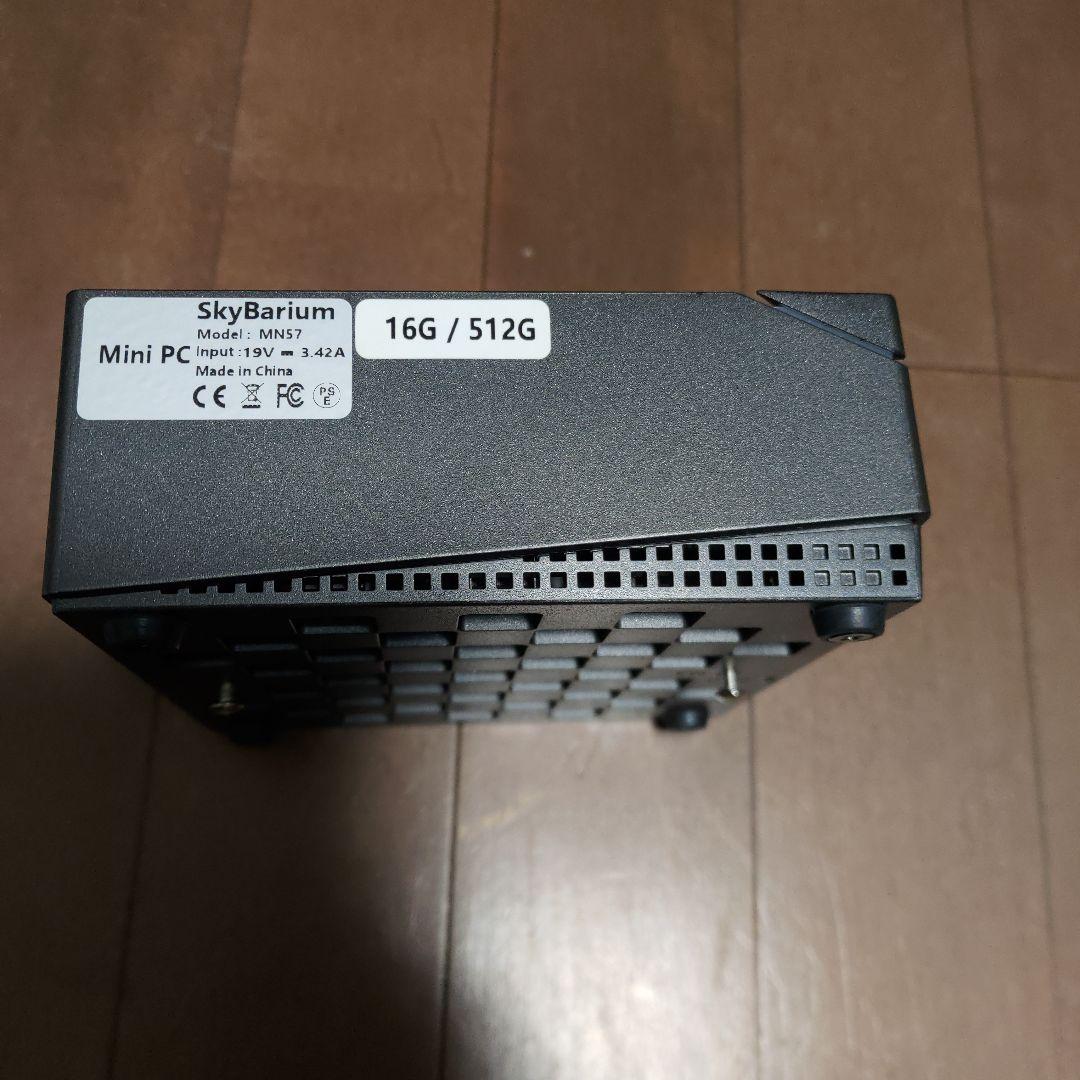SkyBarium ミニPC Ryzen 5700U 16G/512G