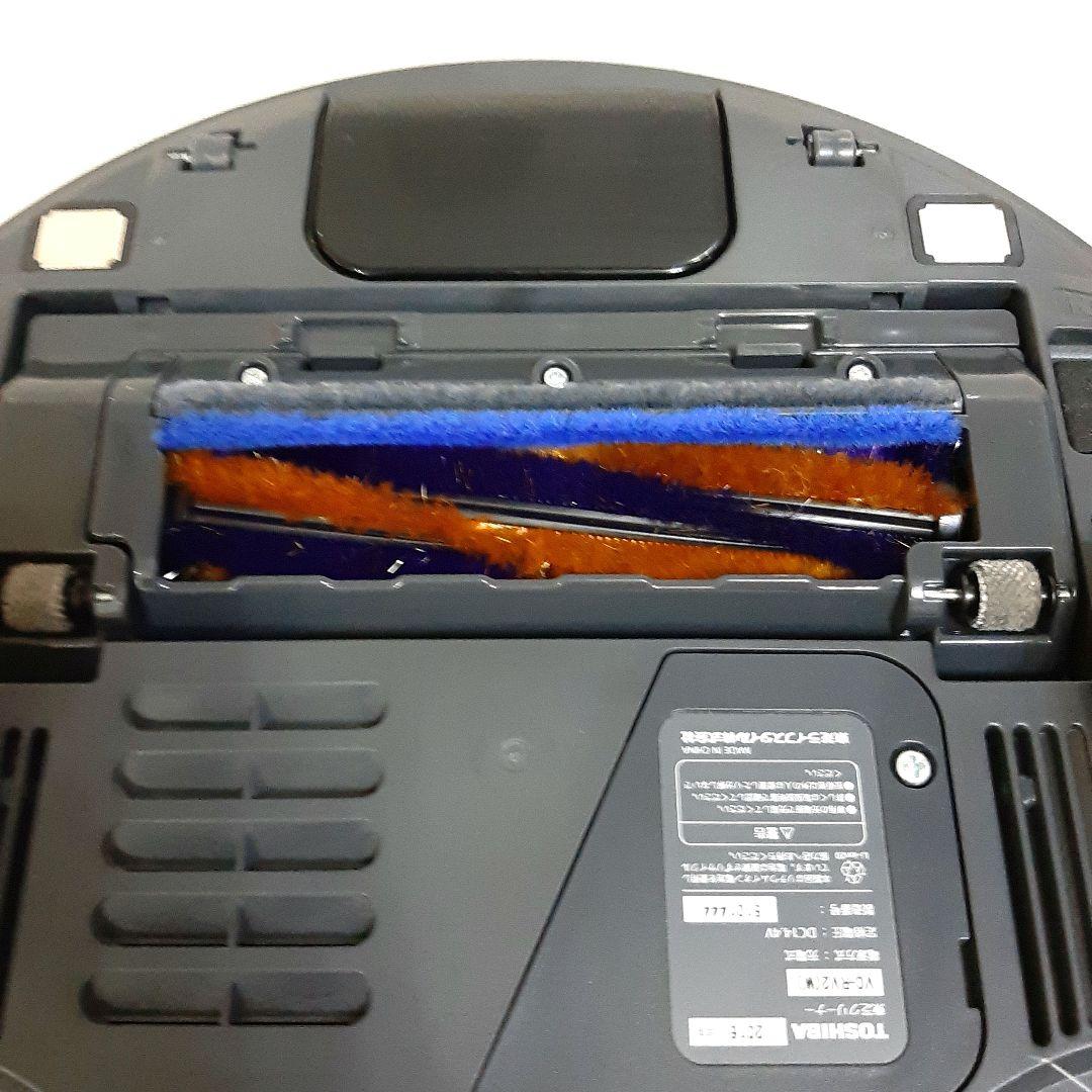 TOSHIBA ロボット掃除機 VC-RV2 本体 充電ドック付バッテリー交換済