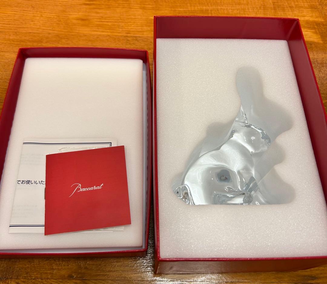 【美品】Baccarat バカラ 干支 オーナメント　 うさぎ　卯