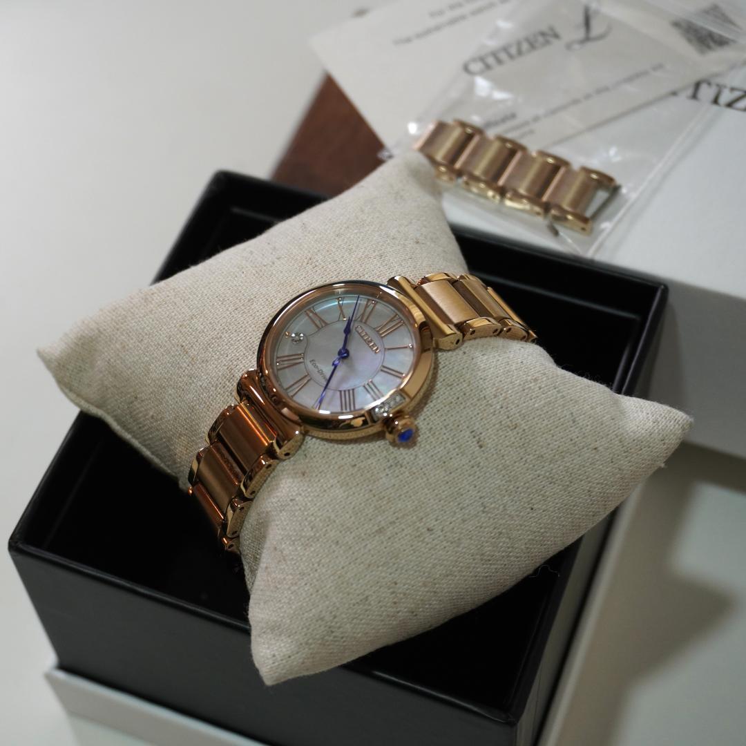 ◆◇CITIZEN◇◆ シチズン　ダイヤ　 エコドライブ