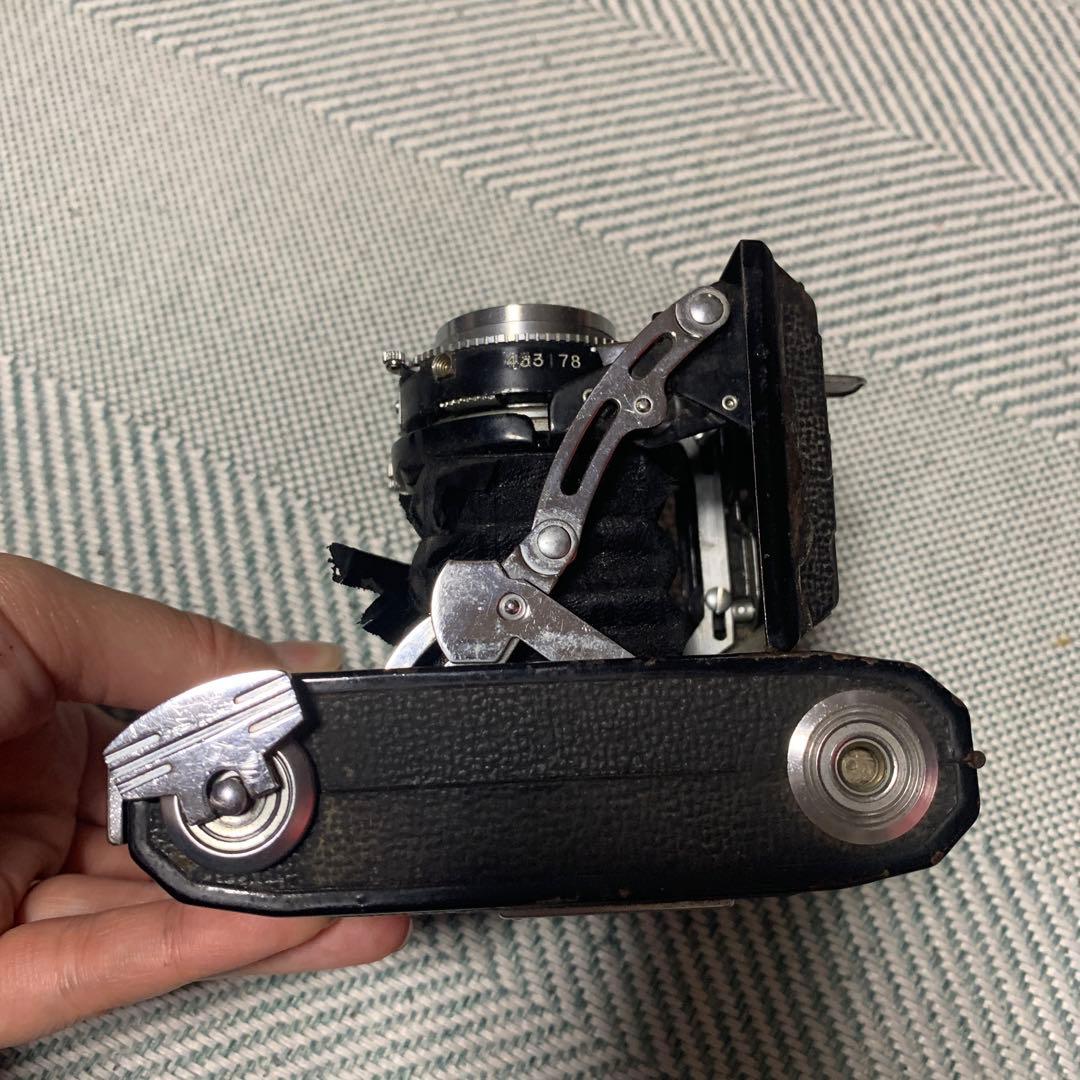 コニカ　Pearl Ⅱ マスダ光機製　マスミーⅢ 蛇腹カメラ　ジャンク品