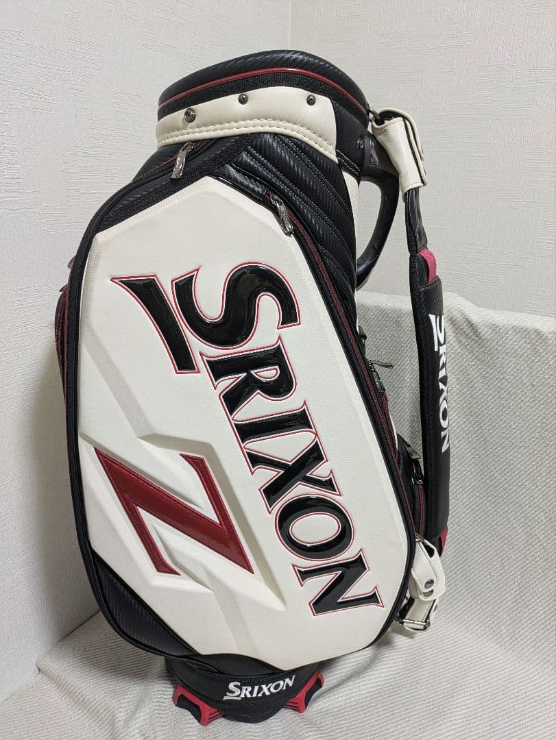 Srixon Z キャディバッグ ホワイト/ブラック