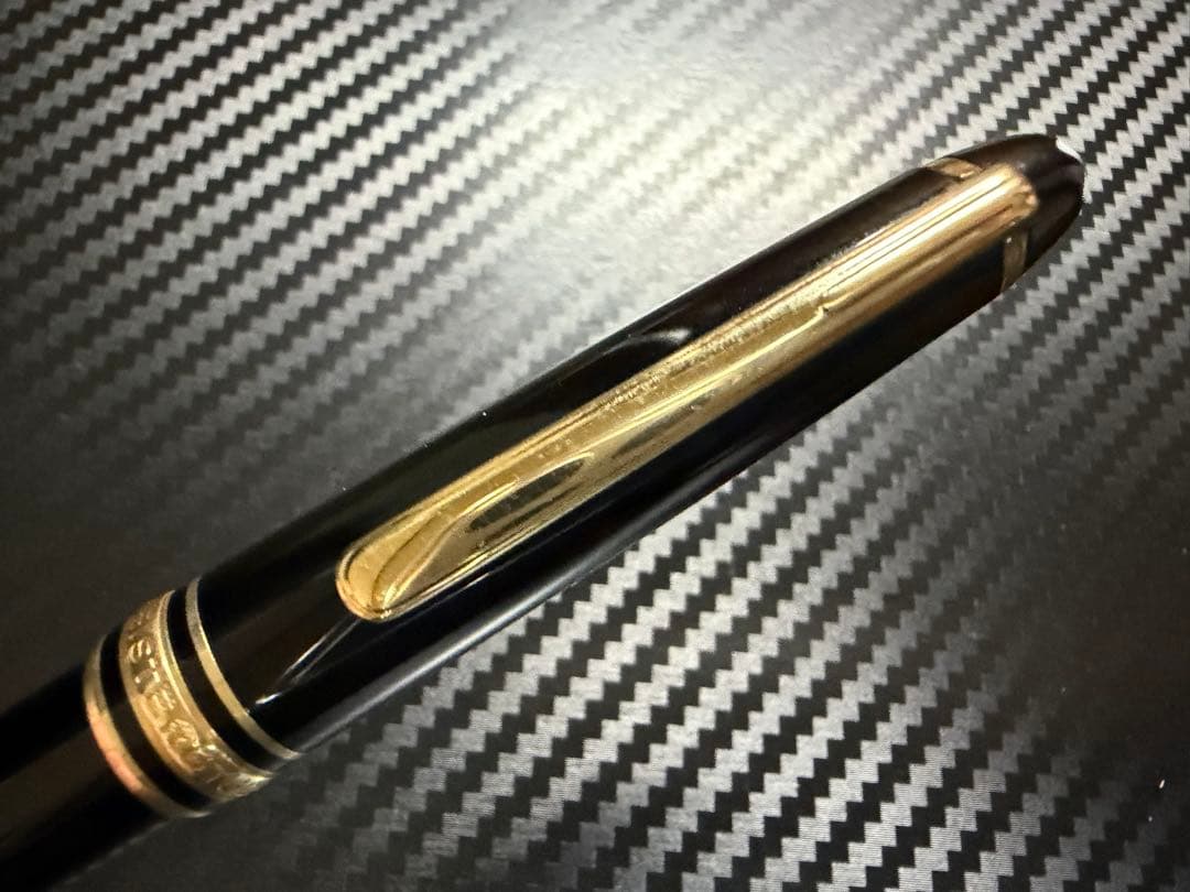 極美品 モンブラン マイスターシュテュック 144 ブラック 全金 M 万年筆