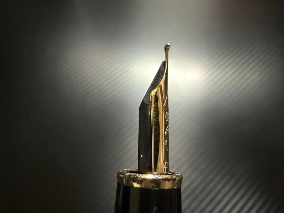 極美品 モンブラン マイスターシュテュック 144 ブラック 全金 M 万年筆