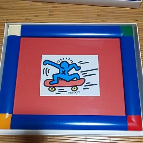 キースヘリング  フレームアート