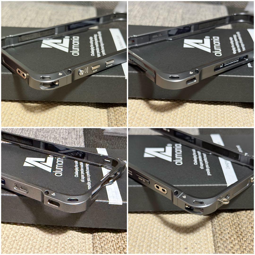 alumania アルマニア iPhone15 Pro MAX バンパー
