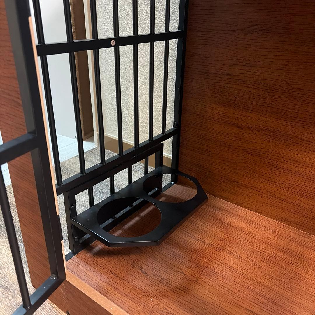 犬用ケージ 木製ハウス おしゃれ 上棚付き ハウス兼用 ペットゲージ 家具調