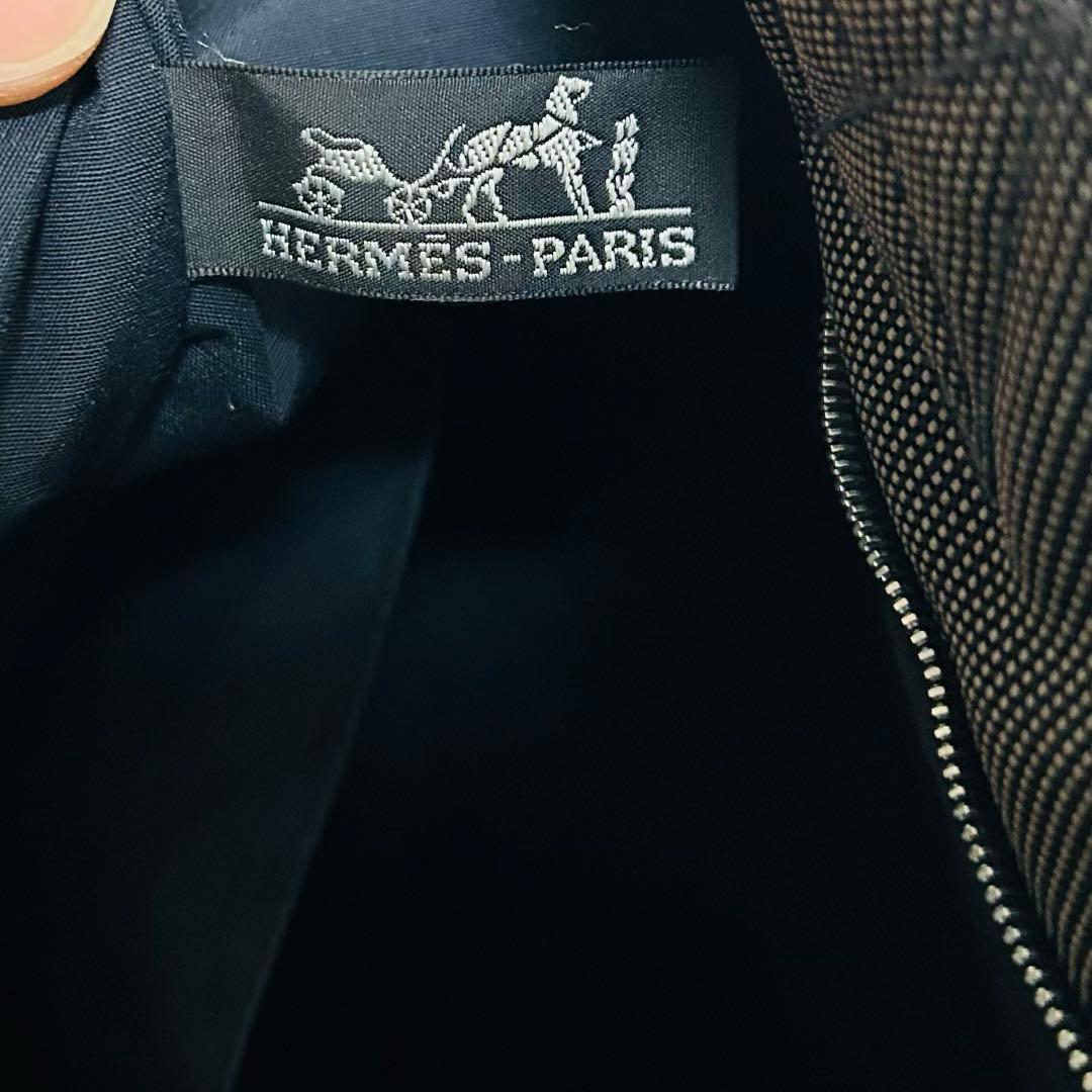 HERMES エルメス トートバッグ エールライン ハンドバッグ グレー