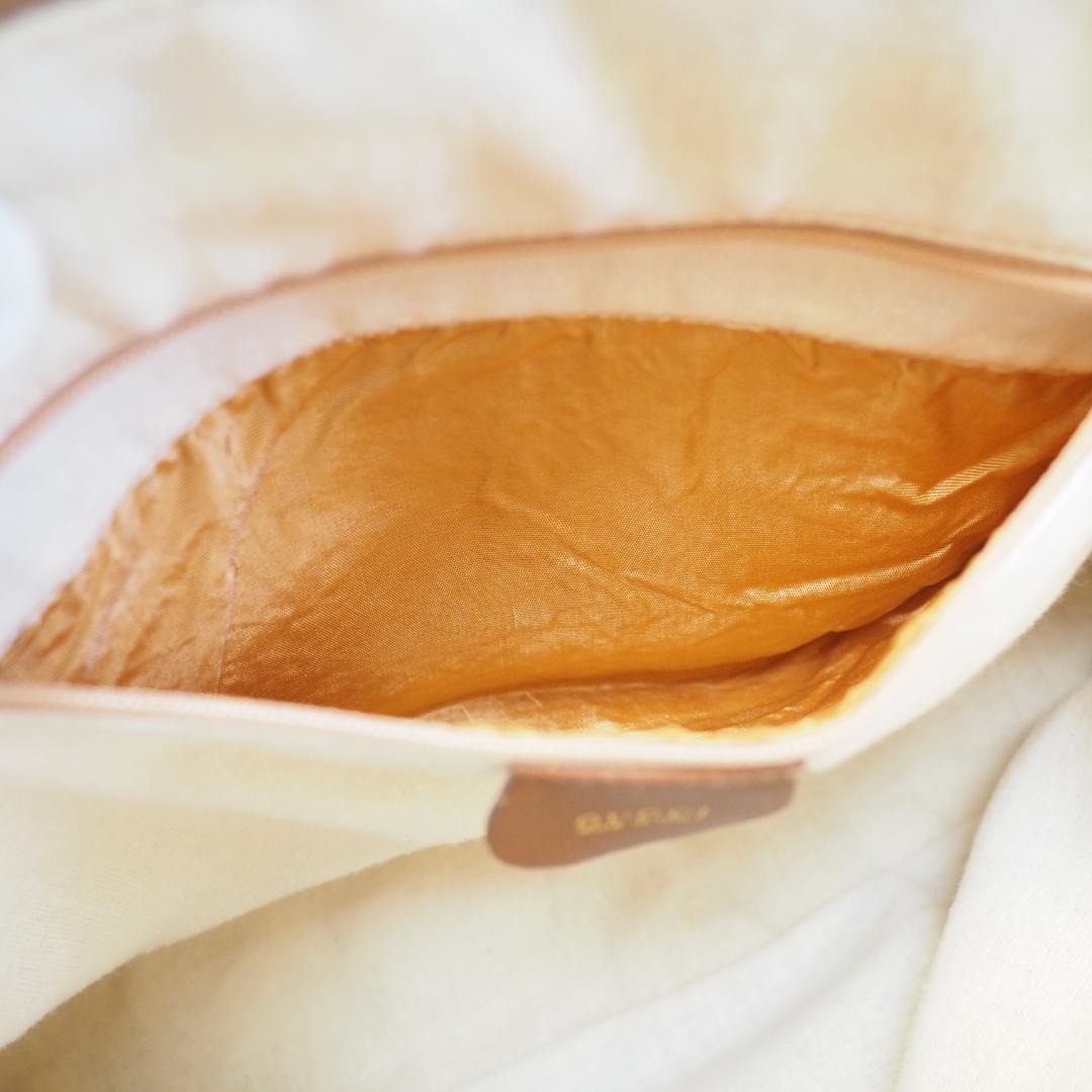 グッチ ヴィンテージ バンブー 2Way バッグ ブラウン