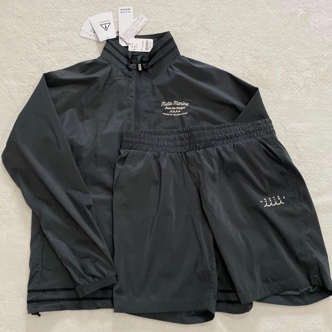 ムータマリン　セットアップ　グレー　XLサイズ　タグ付　SOLOTEX ゴルフ