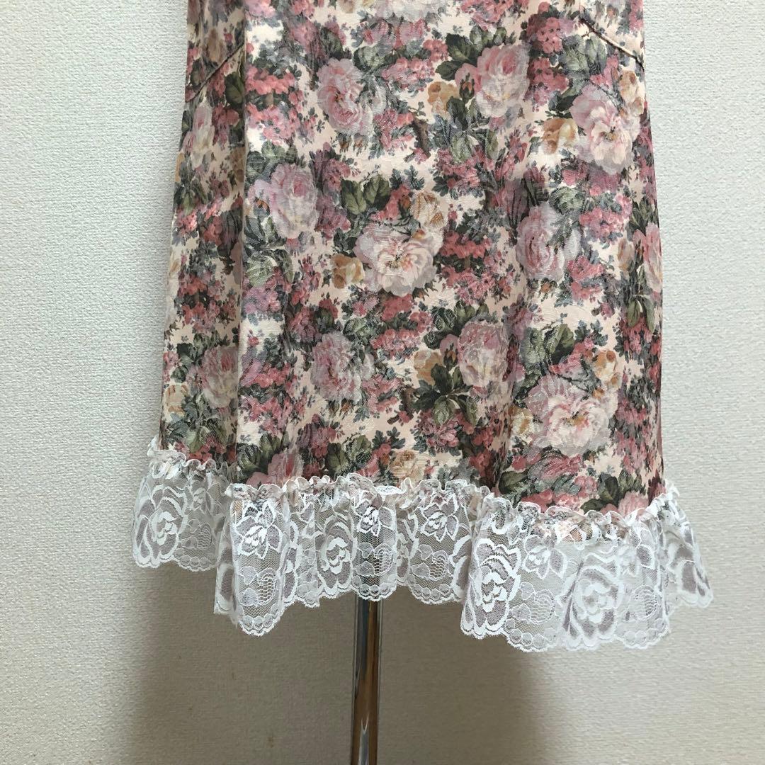 ゴブラン フリル エプロンドレス るいす