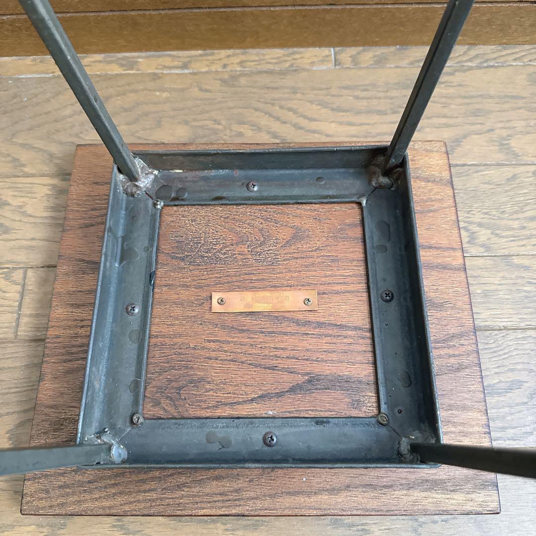 ② アデペシュ a.depeche アイアンハイスツール