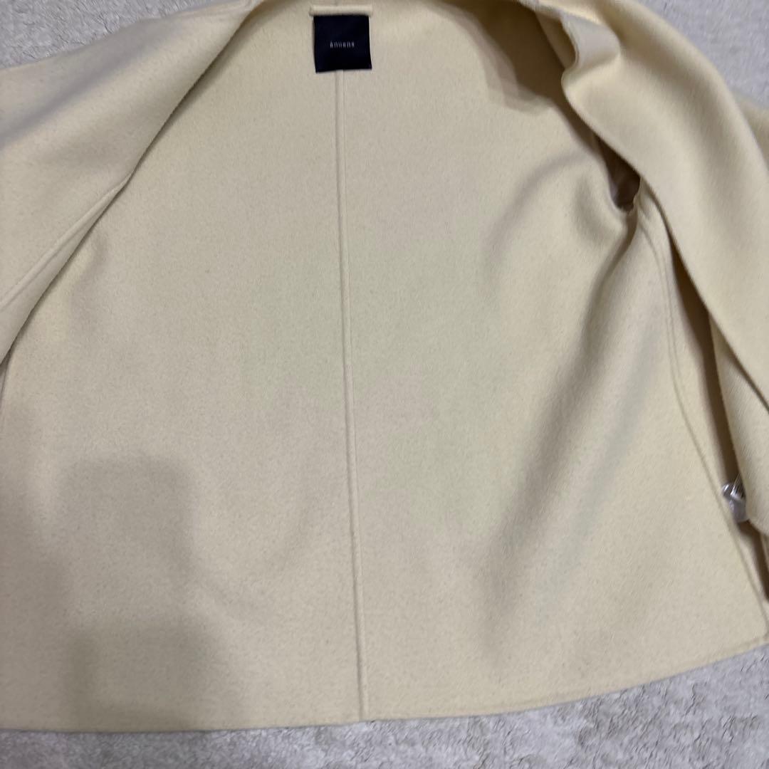 アニュアンスコート2024ベルト、ストールつき