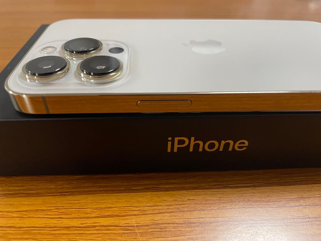 【美品】iPhone 13 Pro ゴールド128GB