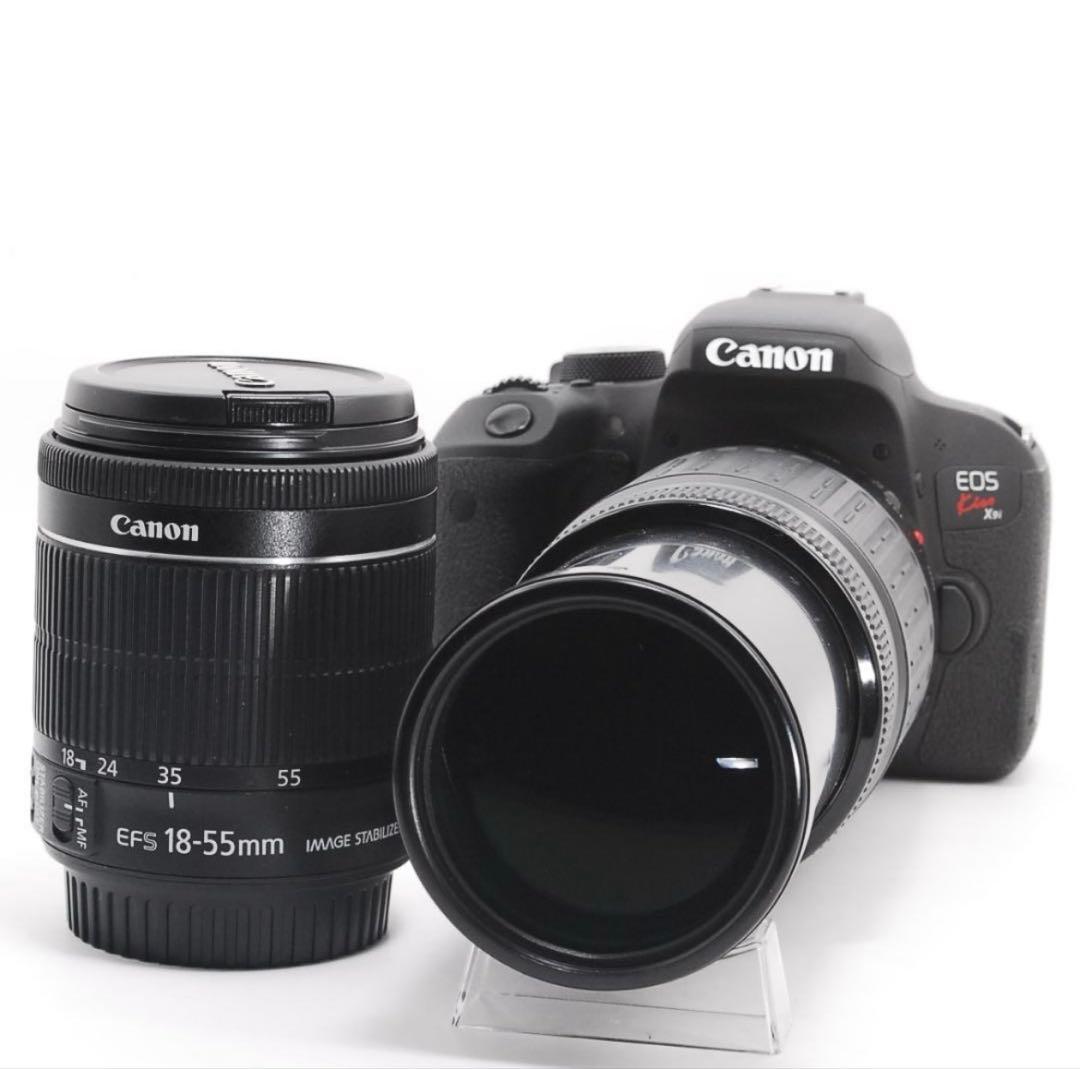 Canon Kiss X9i ダブルレンズ付き 高画質　美品☘️