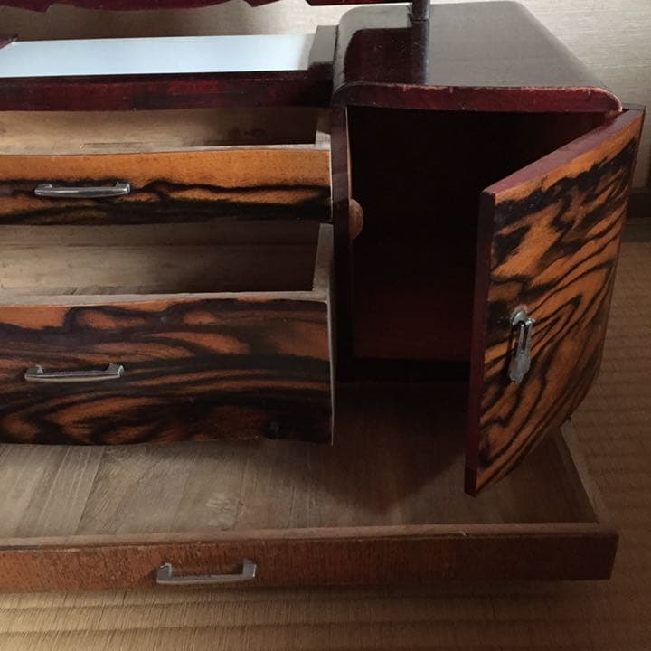 鏡台/昭和/レトロ/アンティーク/ヴィンテージ/木製