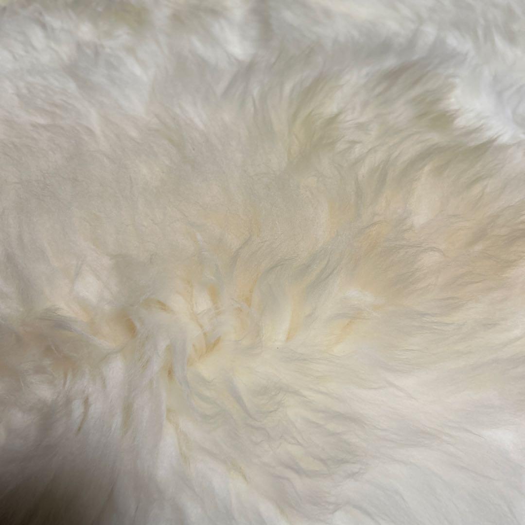 ムートン　ラグ　マット　羊毛皮