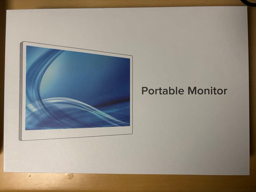 【美品】EVICIV ポータブルモニター ホワイト15.6インチ