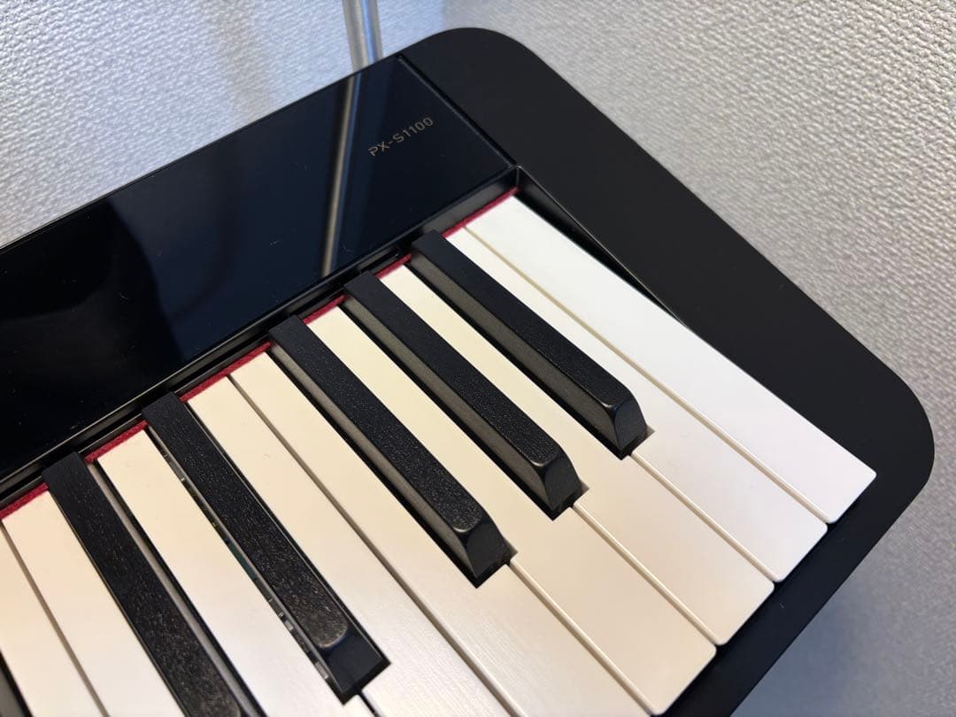 カシオCASIO電子ピアノPrivia PX-S1100 黒 スタンド付き