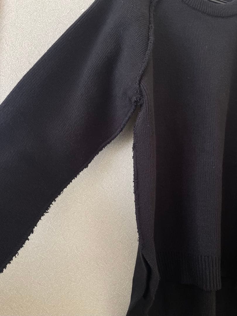 CDG OUTSIDE SEAM LONG BACK PULLOVER サイズL