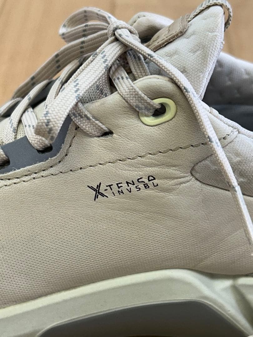 ecco エコー　ベージュ レーデイスゴルフシューズ