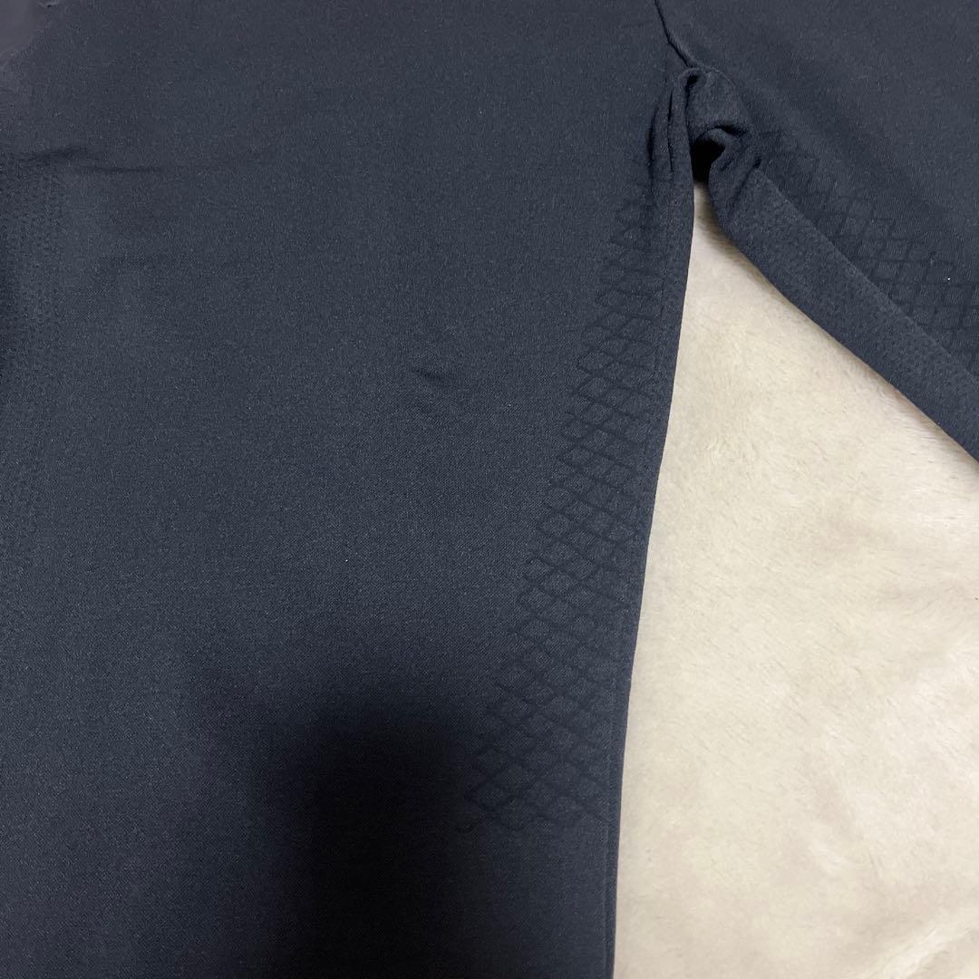 パーリーゲイツ　サイズ6 超ストレッチ　ジョガーパンツ　ブラック　ジャージパンツ