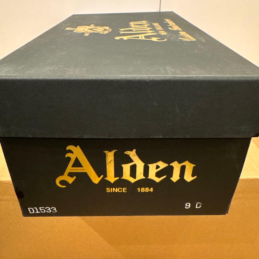 p*s様 新品オールデン タッセルローファー 9D ロングウイング　バーガンディ