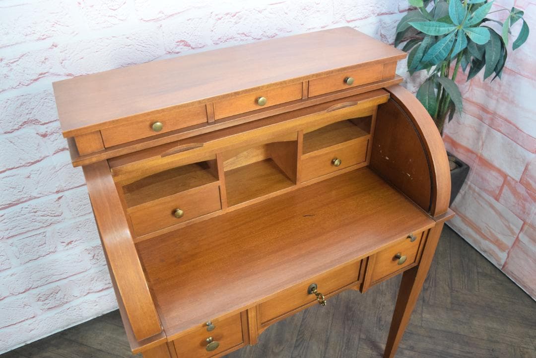 イタリア SELVA/セルバ ロールトップライティングビューロー/デスク チェア