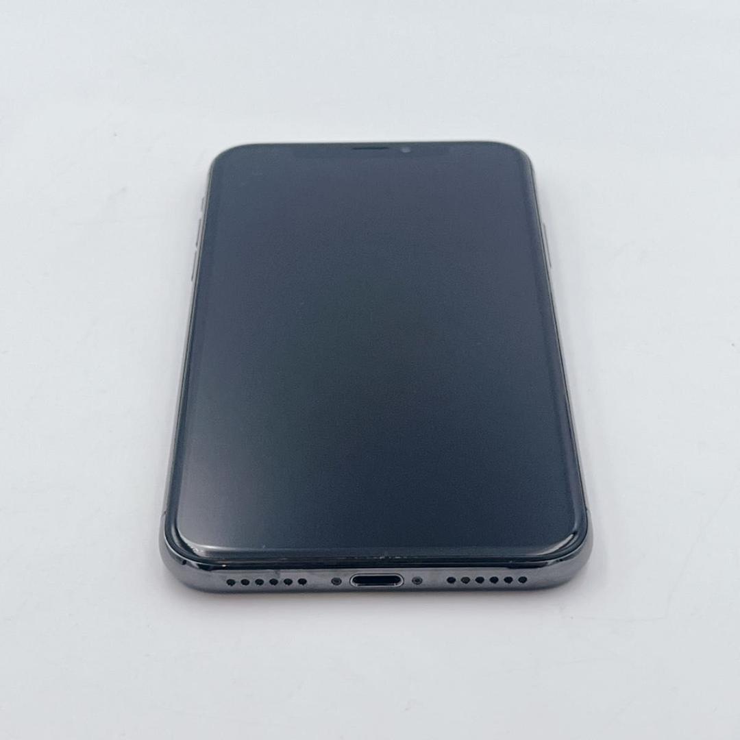 【美品】Apple(アップル) iPhoneX 256G グレイ SIMフリー