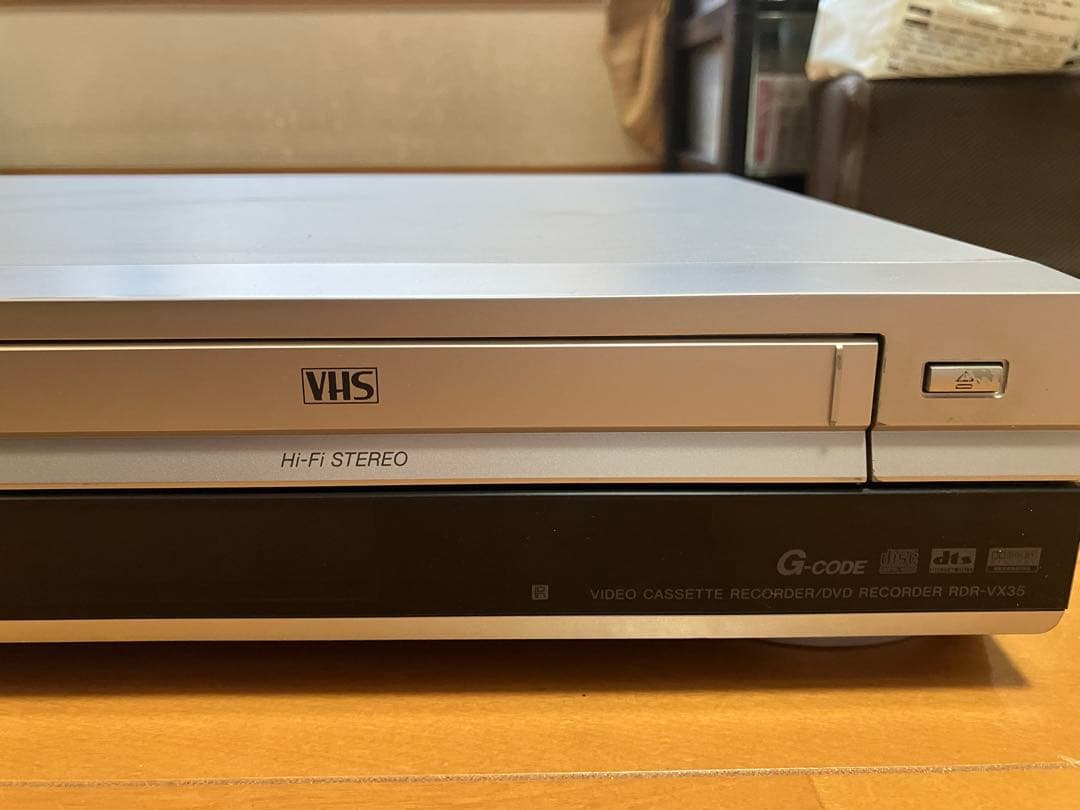 SONY VHSビデオ一体型DVDレコーダー　RDR-VX35 スゴ録