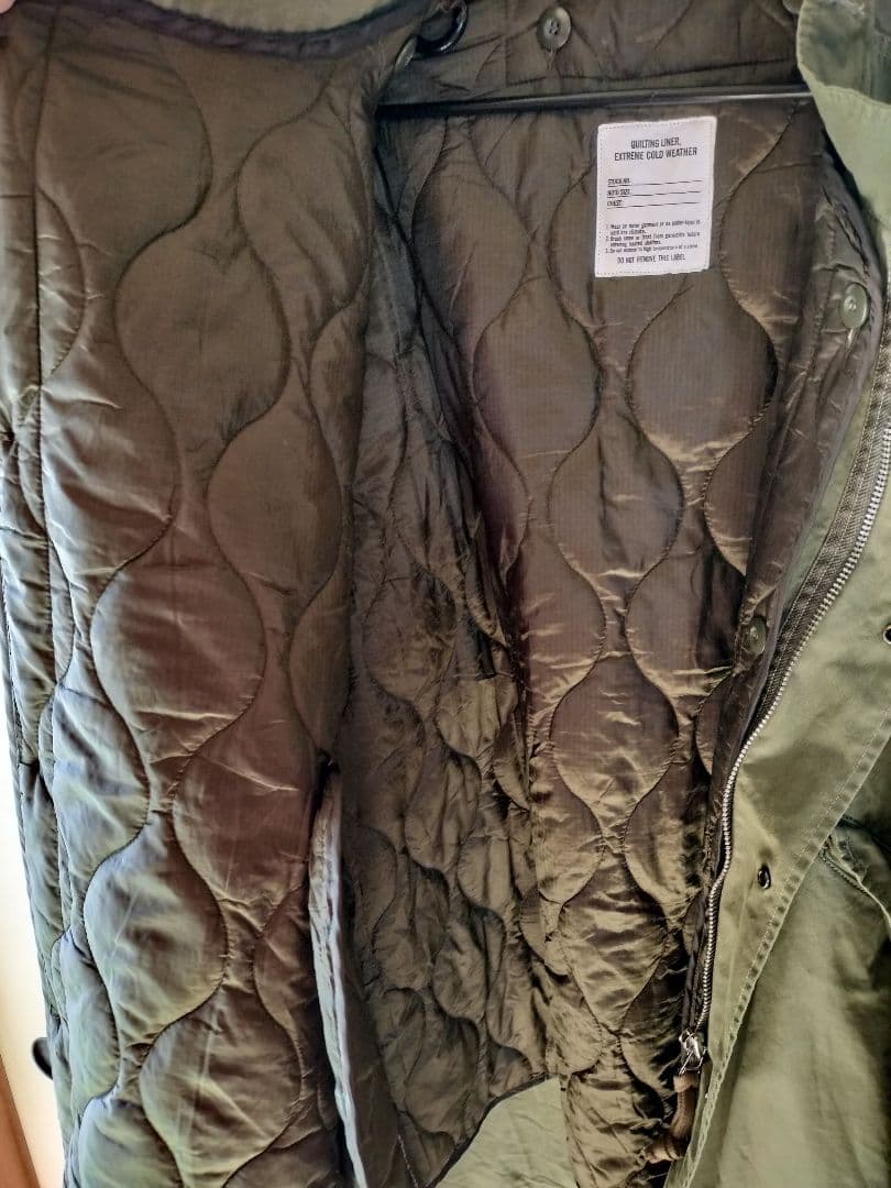 フェード加工 M65 LINER SET モッズコート