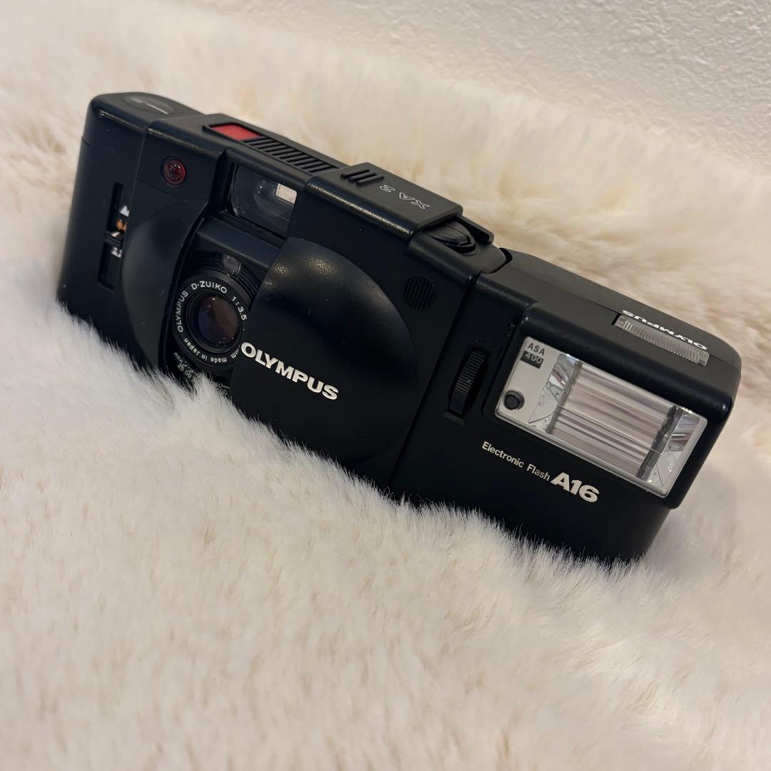【希少値下げ】OLYMPUS XA2＋A16コンパクトフィルムカメラ
