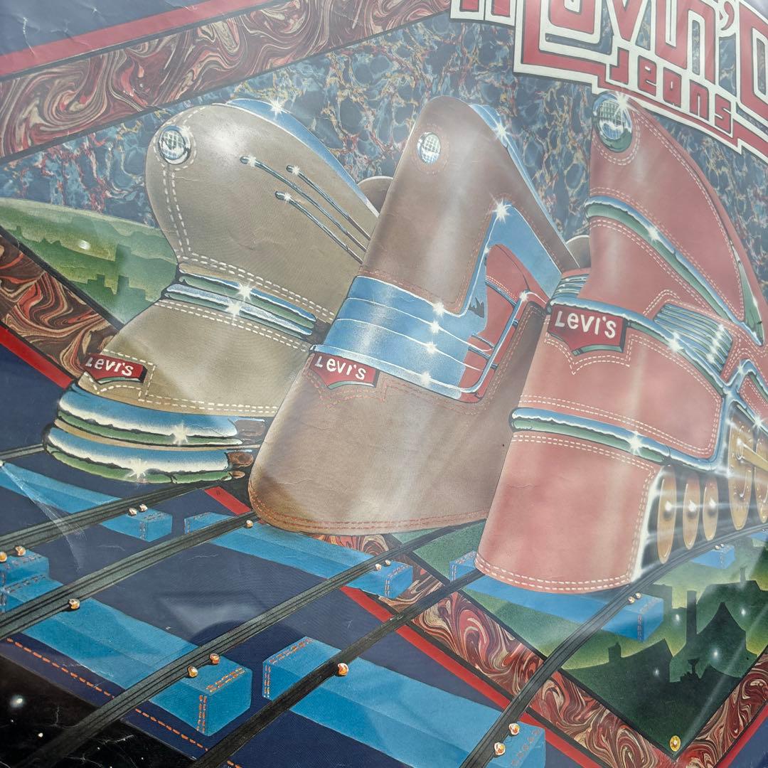 その他 Levi's Movin' On JEANS 70s POSTER