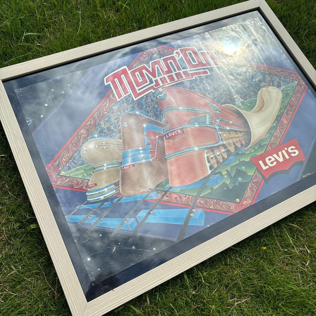 その他 Levi's Movin' On JEANS 70s POSTER