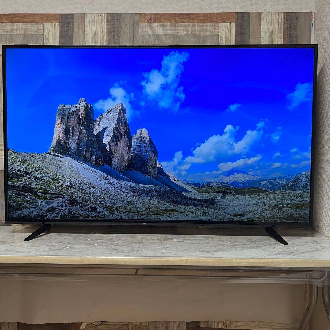 年内受渡❣️全国送料込3年前購入ティーズネット65型4K液晶テレビ東芝製LSI搭載
