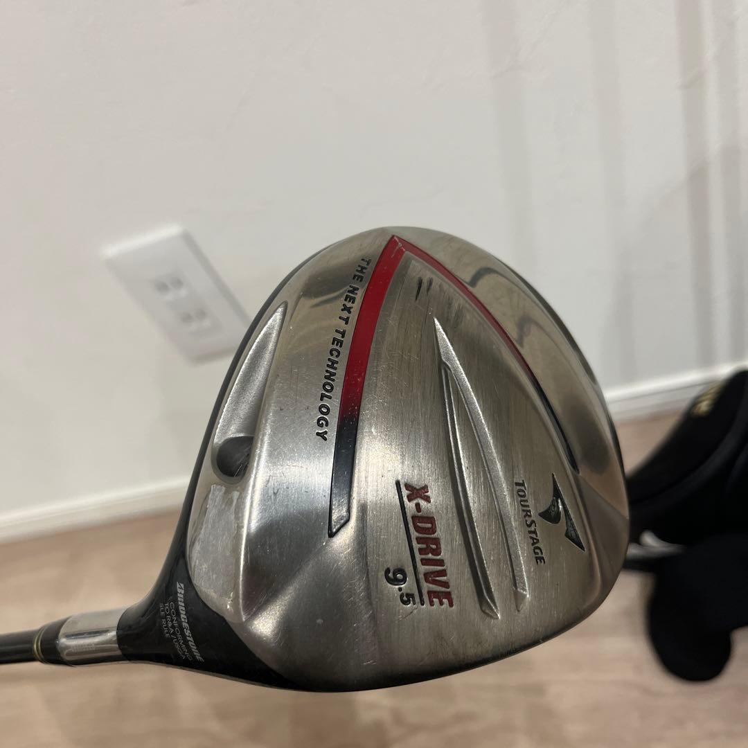 ツアーステージ　1W3W4U3本セット　社外ヘッドカバー付き