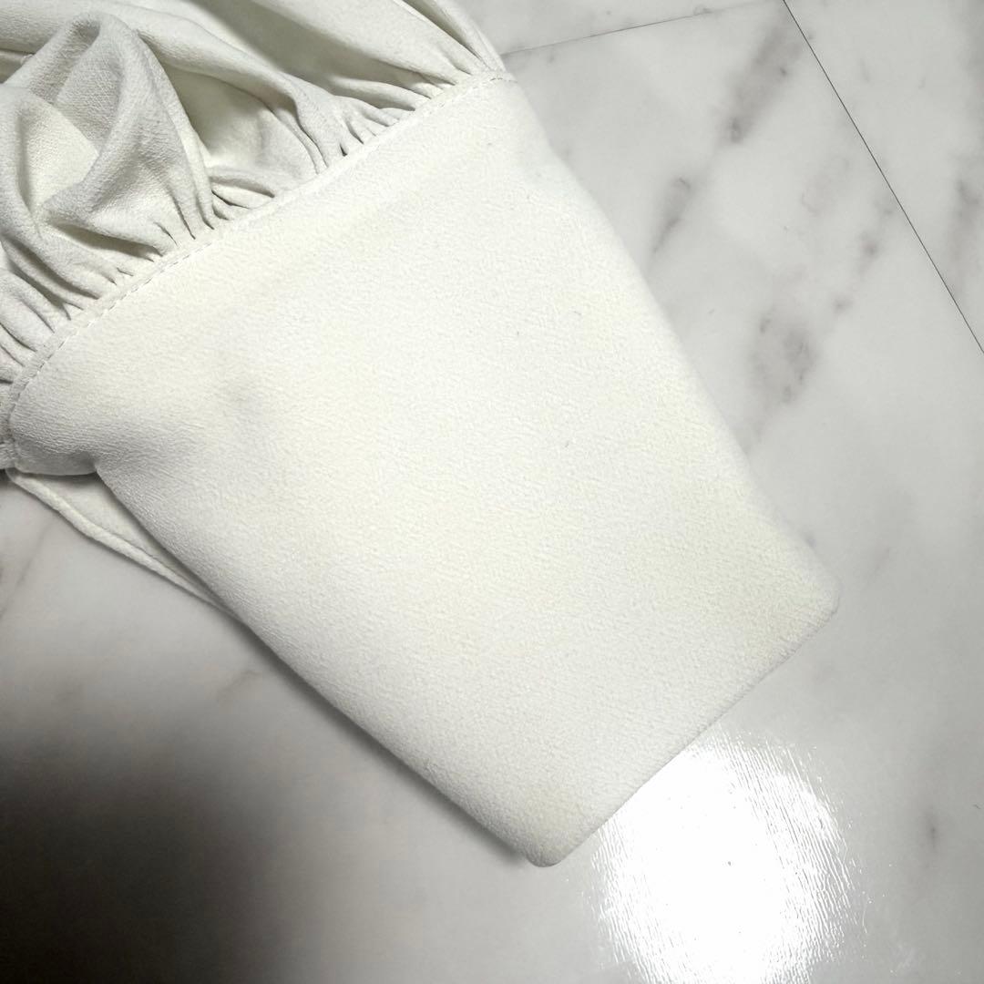 【美品】Acka. tulle shoulder blouse チュールブラウス