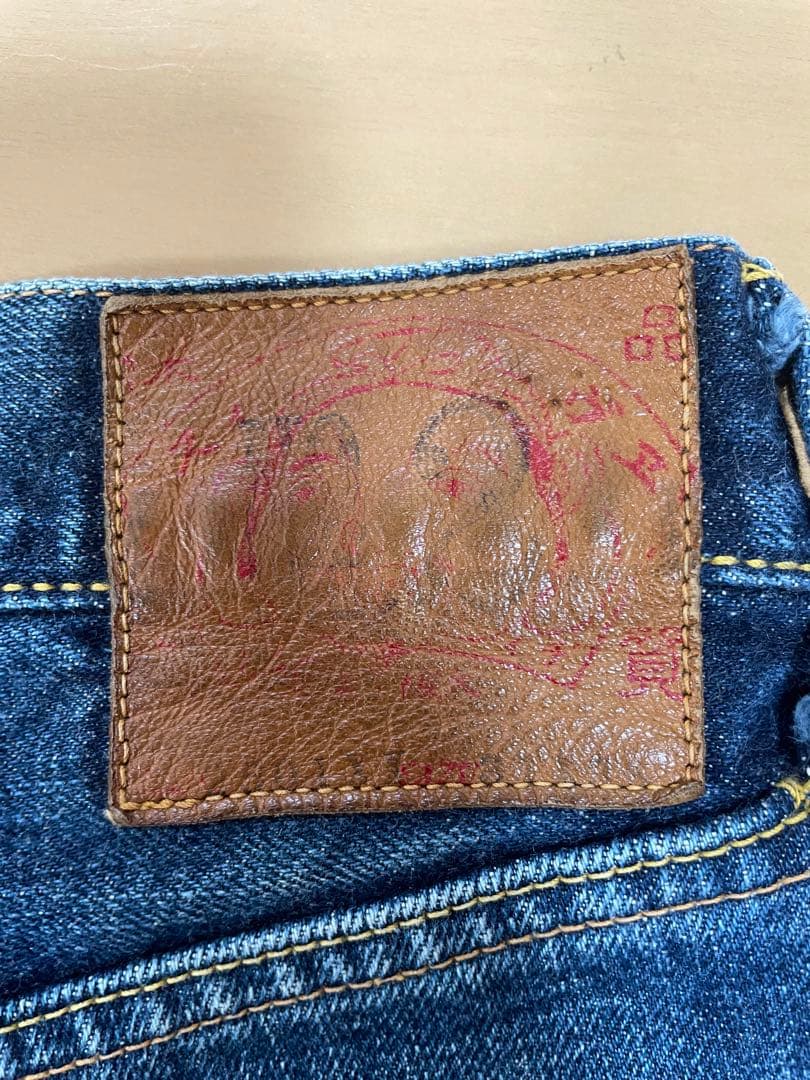 EVISU No.2 Lot.2501xx W31×35 ピンク大黒　日本製初期