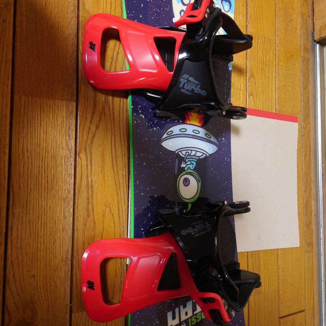 キッズ用　ロシニョール　スノーボード 3点セット ヘルメット付