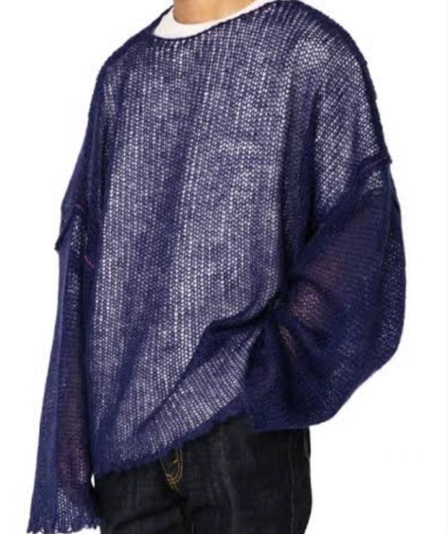 SandWaterr ボートネック　ニット　セーター　トップス　メンズ