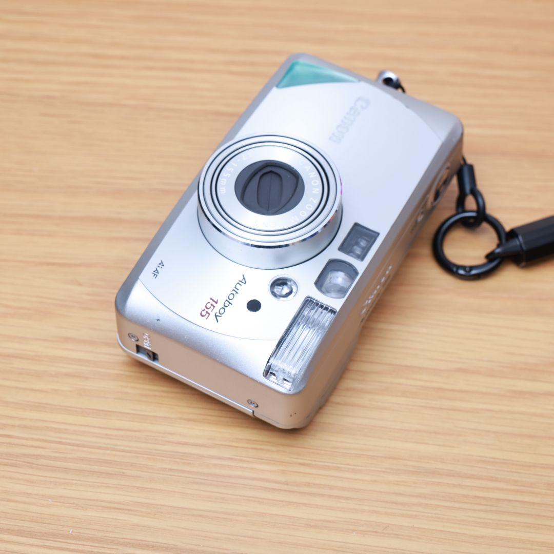 フィルムカメラ Canon Autoboy155 フィルム電池付き