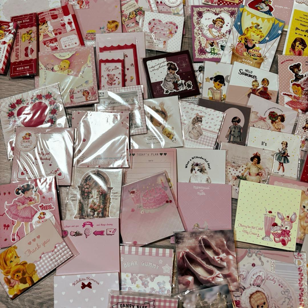 紙物 まとめ売り デザインペーパー バラメモ 大量