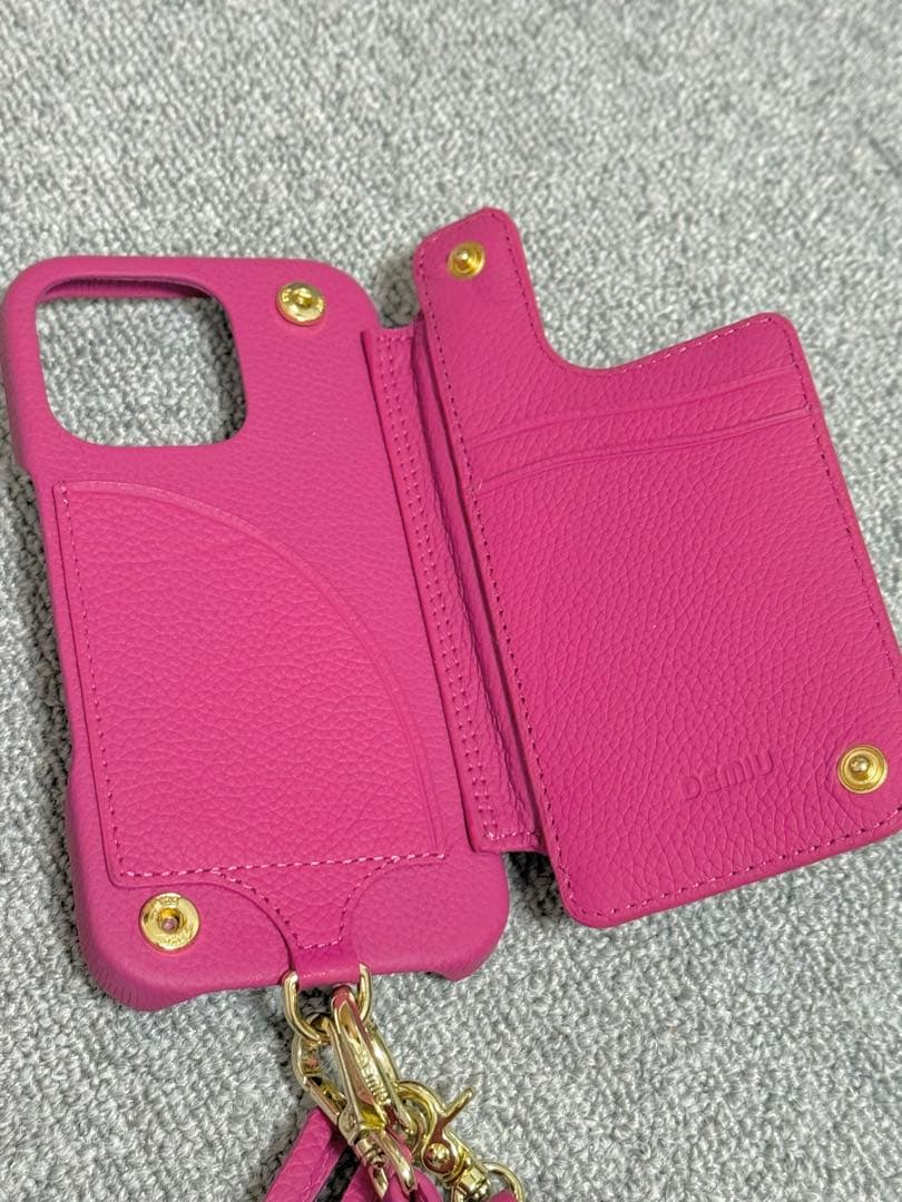 DEMIU BALLON iPhoneケース iPhone16pro ストラップ